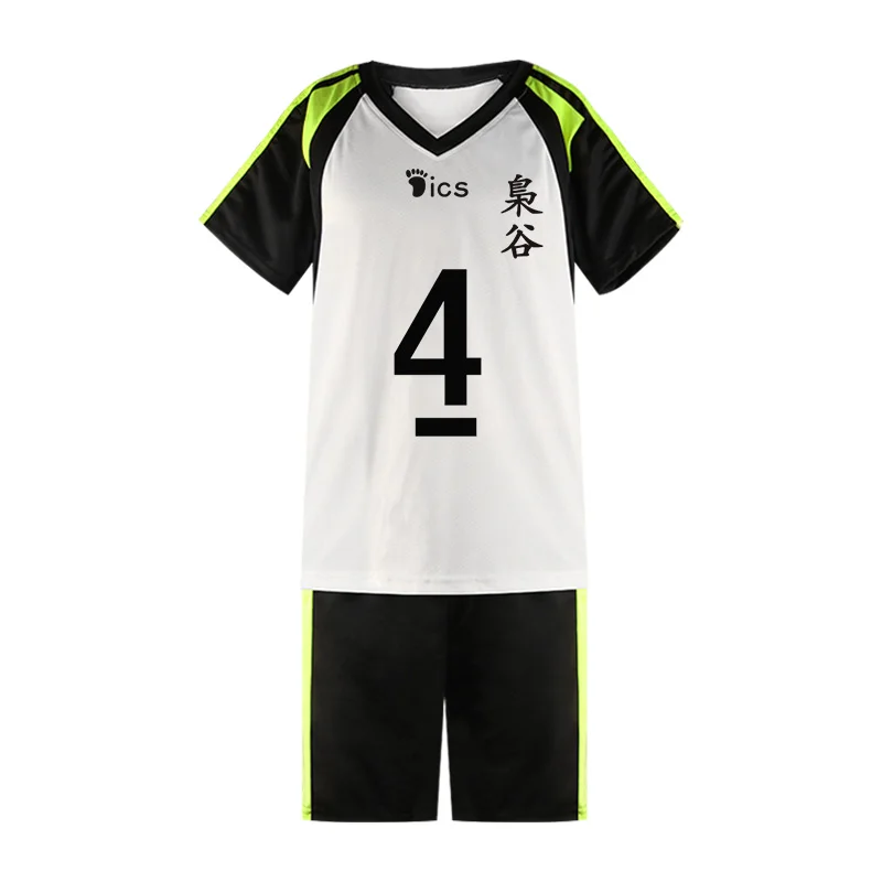 Спортивная одежда Haikyuu Джерси с аниме Haikyu Fukurodani топ шорты форма для Волейбольного