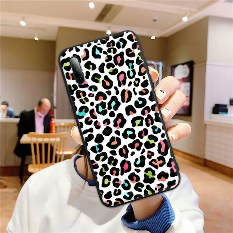 

Fashion Leopard Print Phone Case for Samsung S7edge s8 s9plus s10 lite2019 2020 S20ULTRA S20plus Cover Fundas Coque