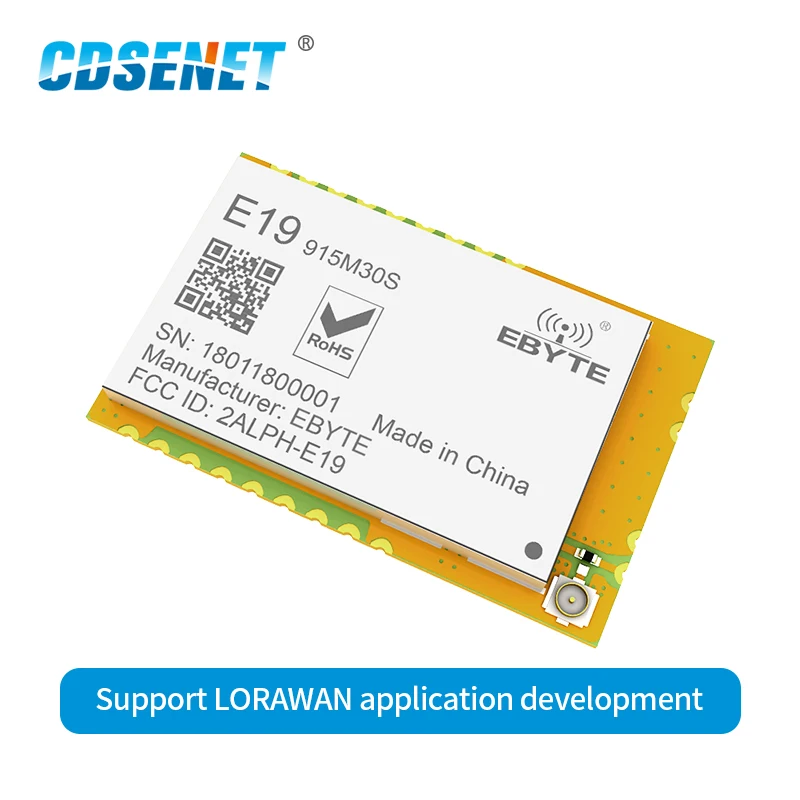 SX1276 LoRa 915MHz SMD Data Transmission RF Module 30dBm LNA Long Range 915 mhz Transmitter and Receiver CDSENET E19-915M30S | Мобильные