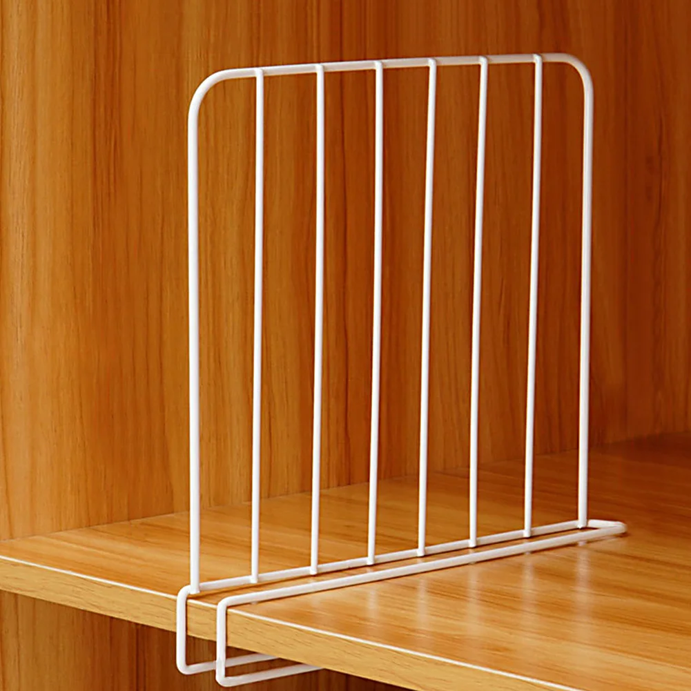 

Wardrobe Shelf Dividers Cabinet Storage Rack Drawer Wardrobe Clothes Organizer Clamp Type Organizer Closet Durable Space Saving