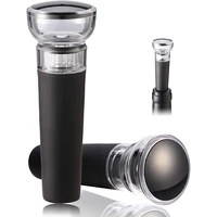 1pcs wine stoppers vacuum wine preserver stopper with vacuum pump luxury wine rubber stoppers with air pump stopper sealer