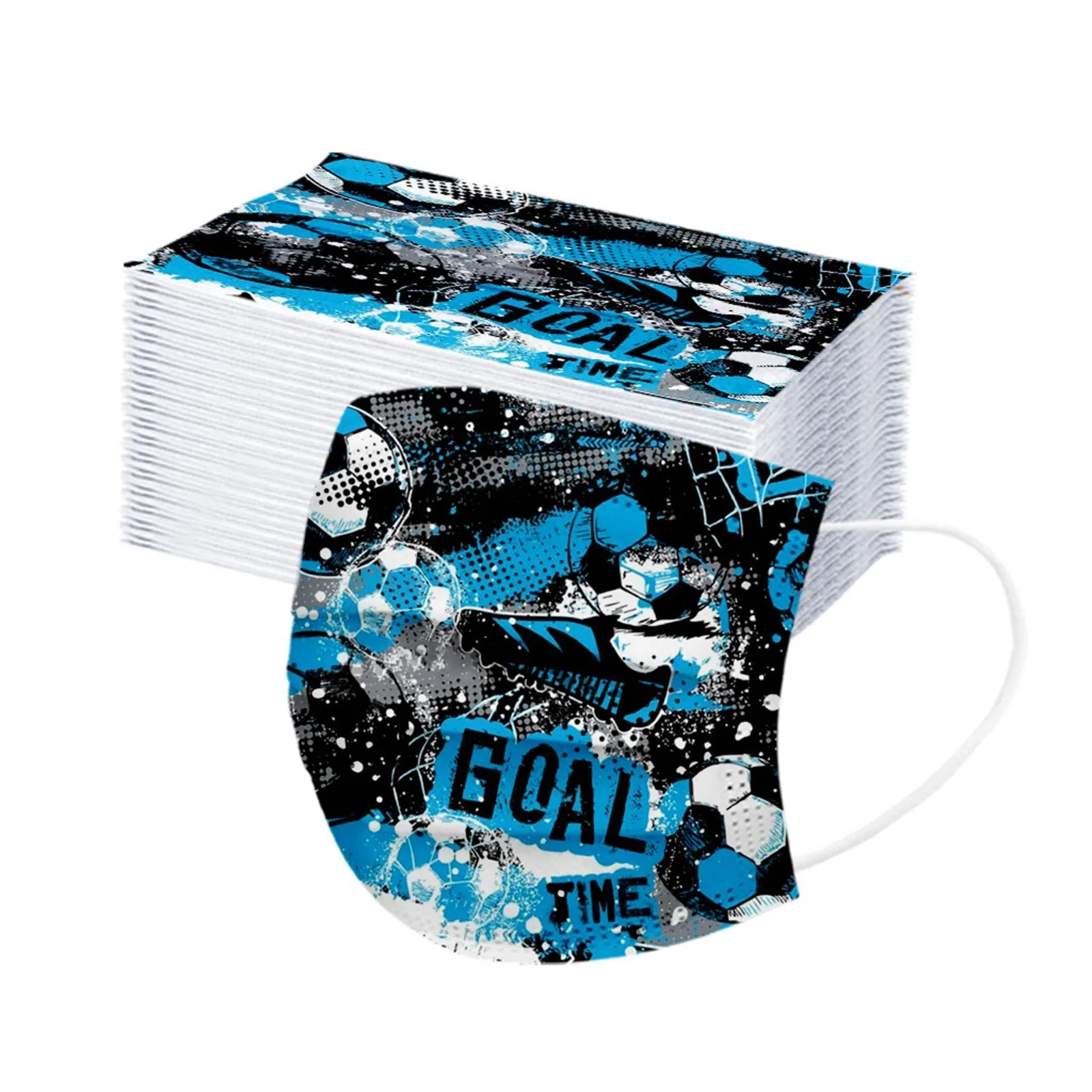 50 шт. детские маски для лица с принтом | Красота и здоровье