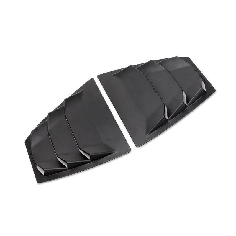 Стайлинг автомобиля черная наклейка на заднее стекло боковое окно жалюзи ковш