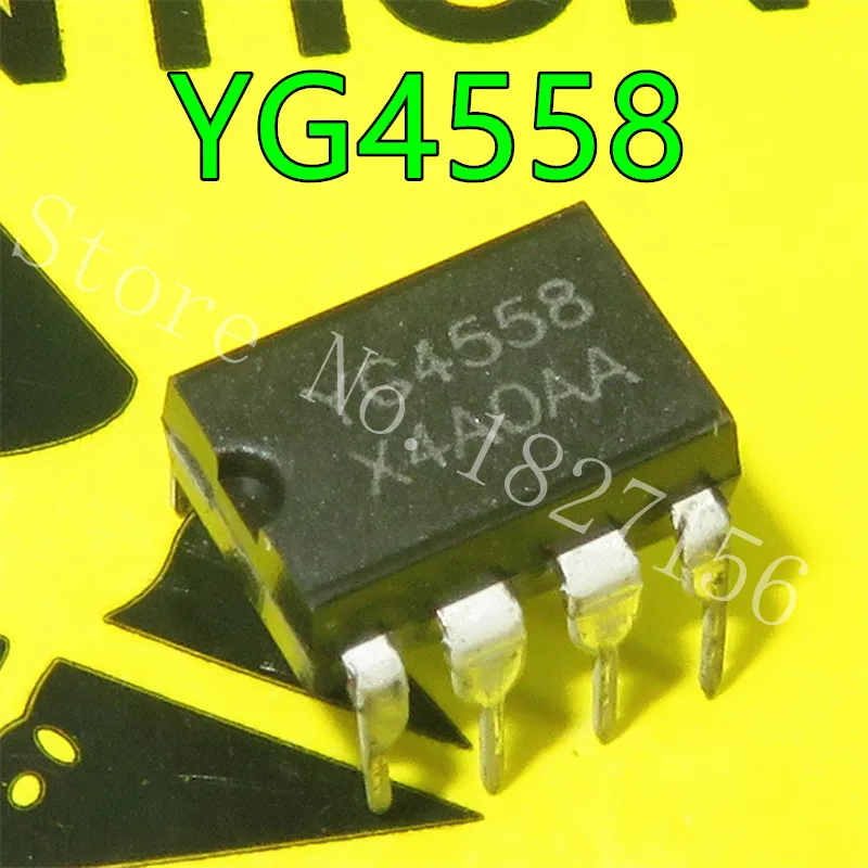 1 шт./лот YG4558 YG 4558 DIP-8 в наличии двойной операционный усилитель | Электронные