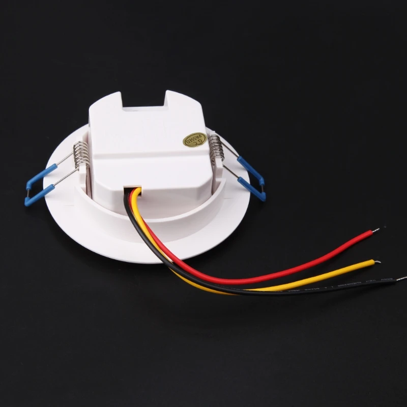 

220V Infrared IR Motion Sensor Built-in Light Bulb Switch Control Detector Wall Ceiling 6XDD