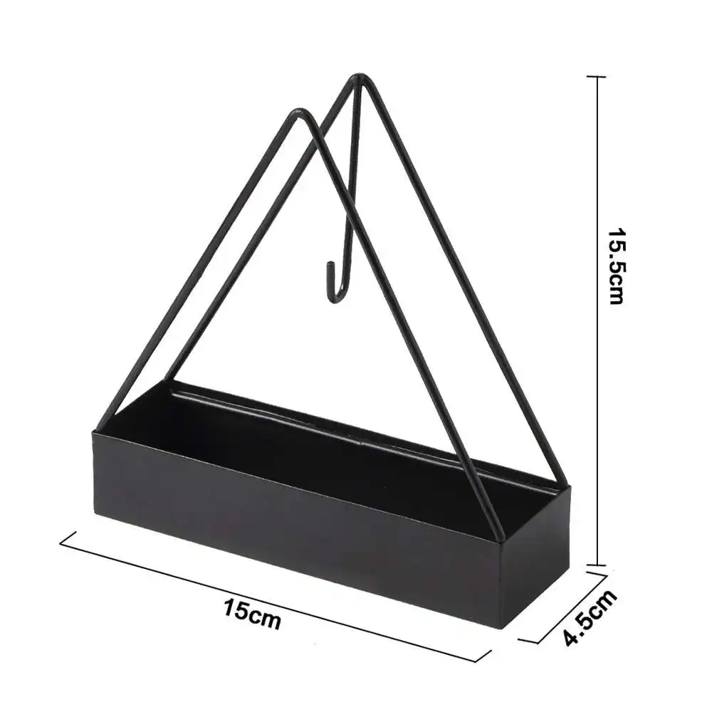 

Simplicity Mosquito Coil Tray Creative Home Wrought Iron Triangle Mosquito Coil Holder