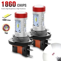 2x h15 led fog light 4 chips 1860 smd 6000k white car high beam headlight daytime running driving lamp bulbs