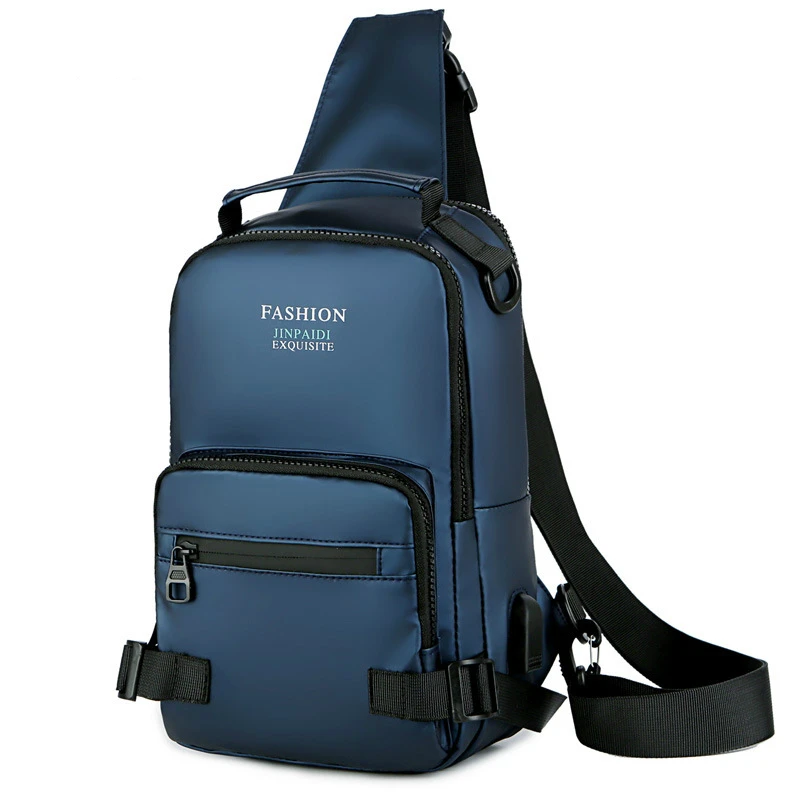 Мужская Личная сумка с кармашком вместительная простая нагрудная Сумочка для ipad