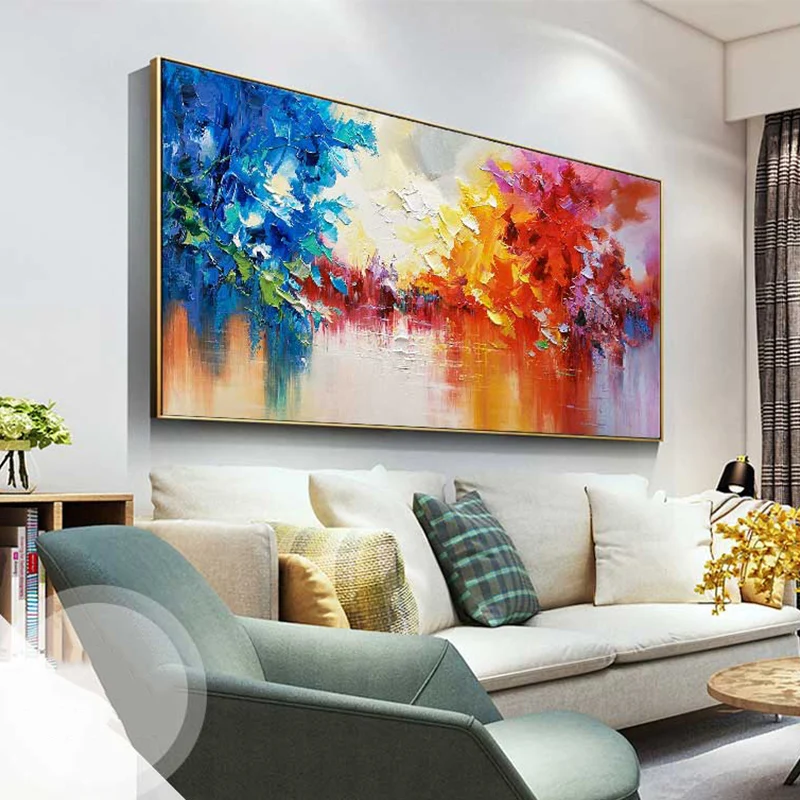 100%Handpainted Modern Abstract Oil Paint On Canvas Art Oil Painting Gift Home Decor Living Room Wall Adornment Picture FreeShip