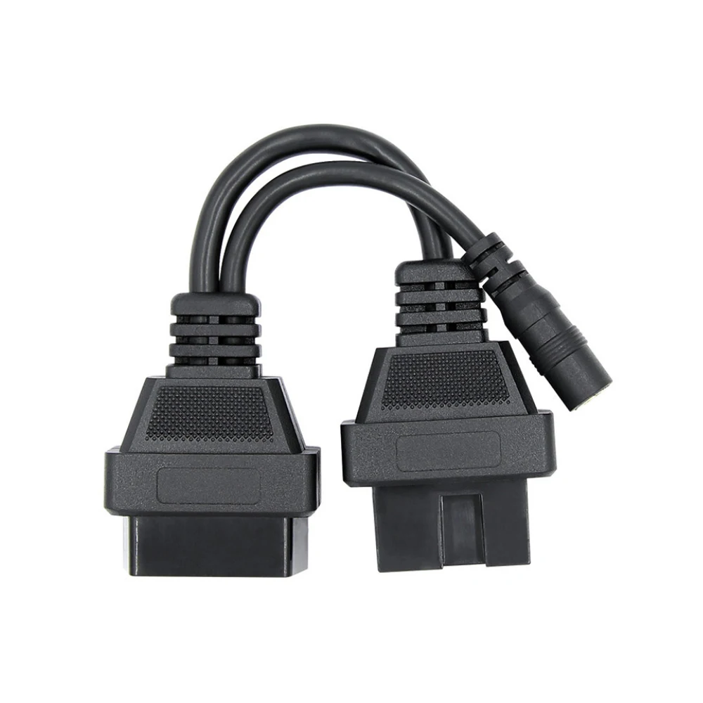 Диагностический кабель OBD2 штекер гнездо для Mitsubishi 12 Pin 16 Pin| |