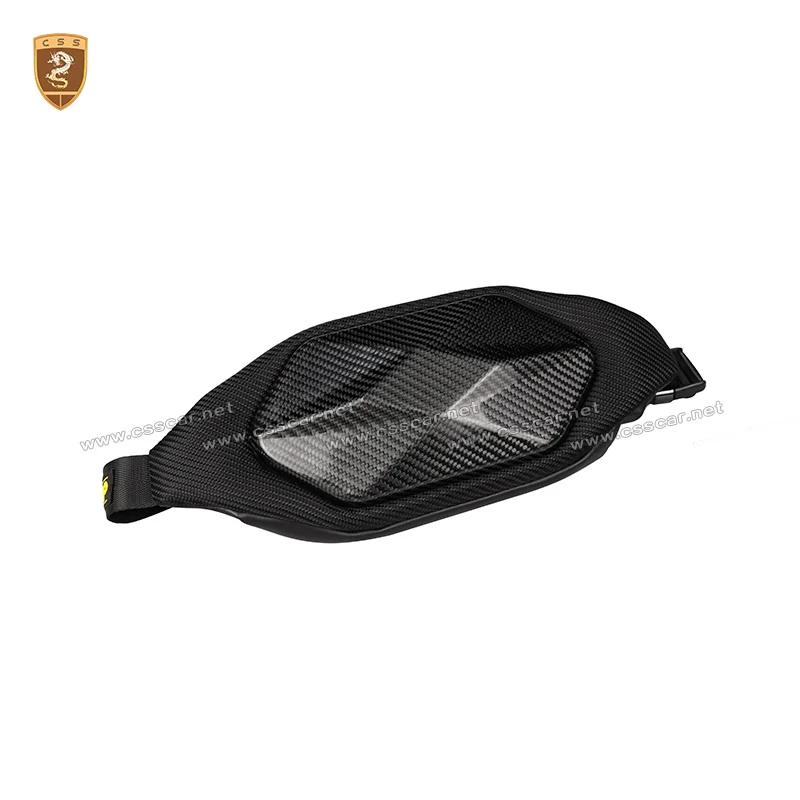 

High Qulaity Banana Belt Bags Dry Carbon Fiber Waist Chest Bag Fanny Pack Black Travel Crossbody Car Accessories