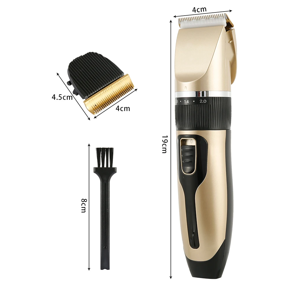 

Rechargeable Low-noise Cat Dog Hair Trimmer Electrical Pet Hair Clipper Remover Cutter Grooming Pets Haircut Machine for Dogs
