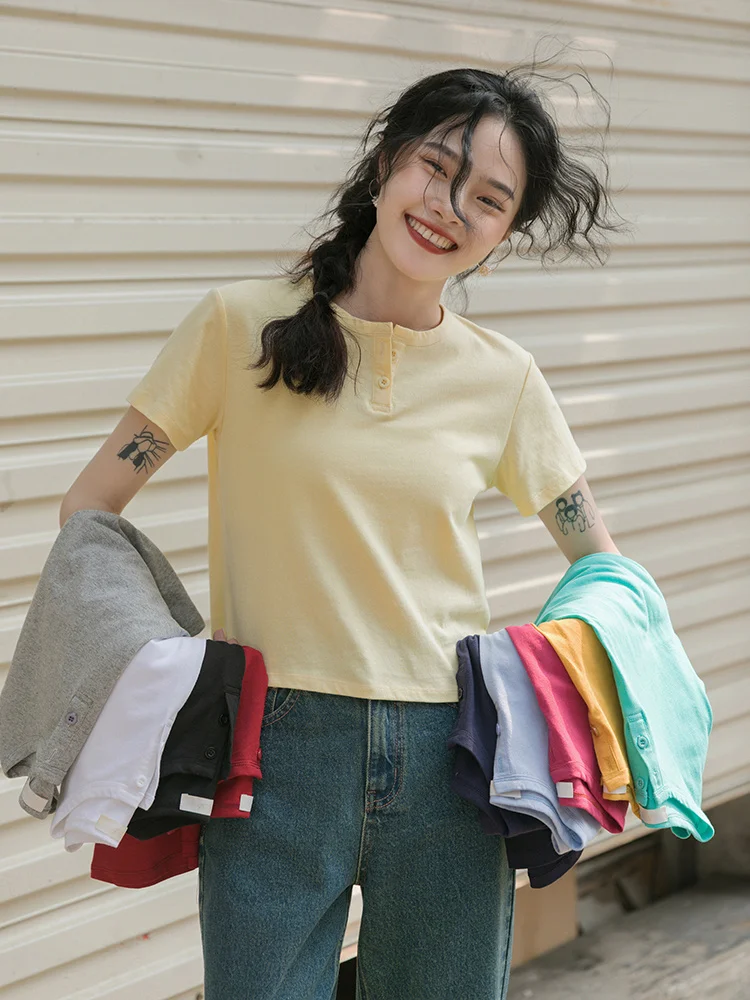 Футболка женская летняя розово-красная тонкая с коротким рукавом | Женская