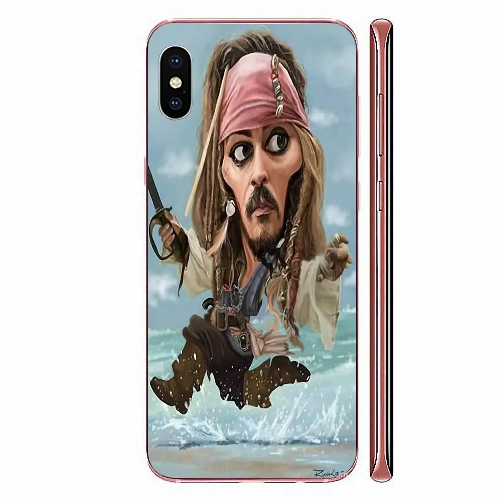 Прекрасный Caribbean Jack Sparrow Pirate Johnny для Xiaomi Redmi K30 K20 Pro 5G Note 9 PRO Max 9s Mi9 mi10 lite redmi 7 8a a3 |