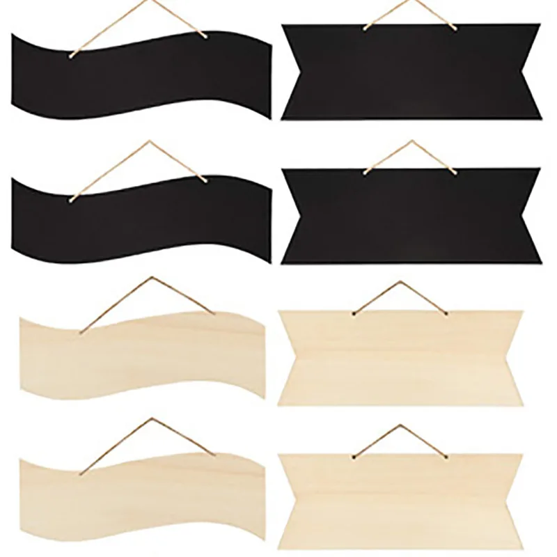 Деревянная доска сделай сам Двухсторонняя с подвесной веревкой для свадебной