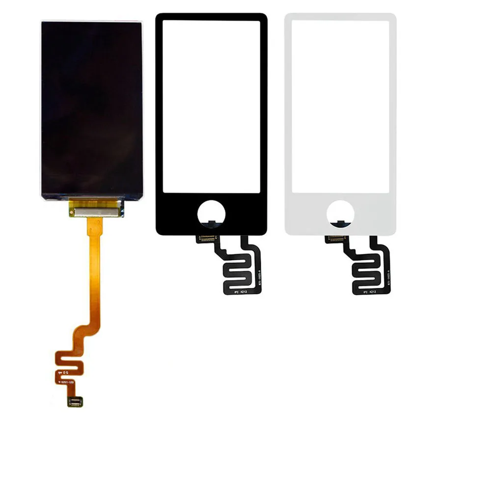 Абсолютно новые запасные части для Apple iPod Nano 7 7-го поколения ЖК-дисплей с
