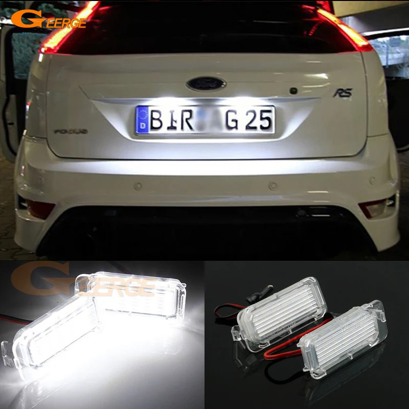 Для Ford Focus DYB 2010 2016 отличный ультра яркий Smd светодиодный светильник номерного