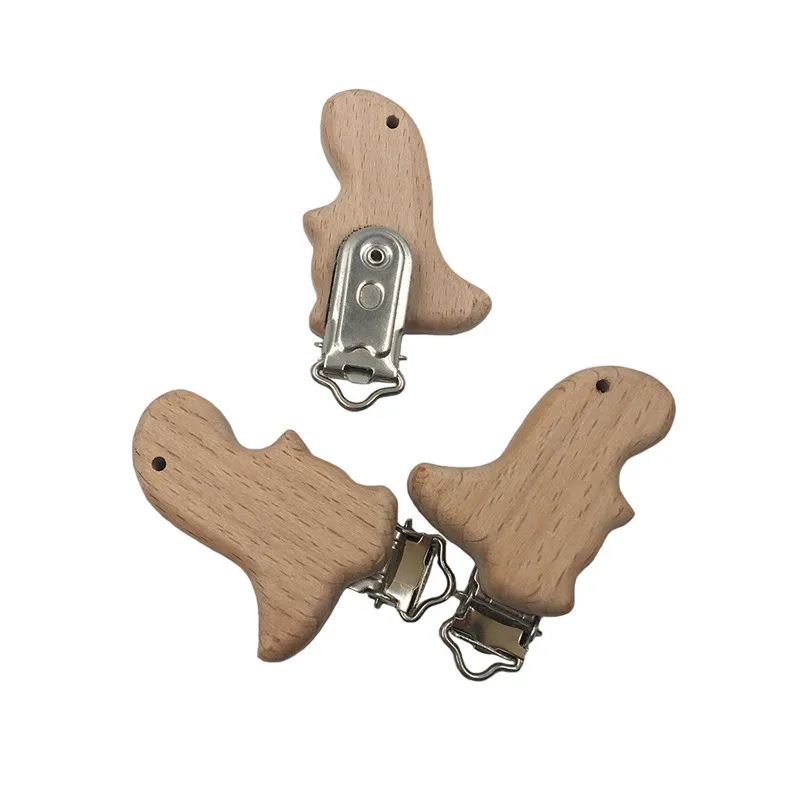 1 шт. детский деревянный Прорезыватель пустышка в форме динозавра|Детские