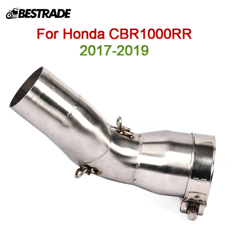 Средняя труба для Honda CBR1000RR 2017 2018 2019 выхлопная мотоцикла средние соединительные