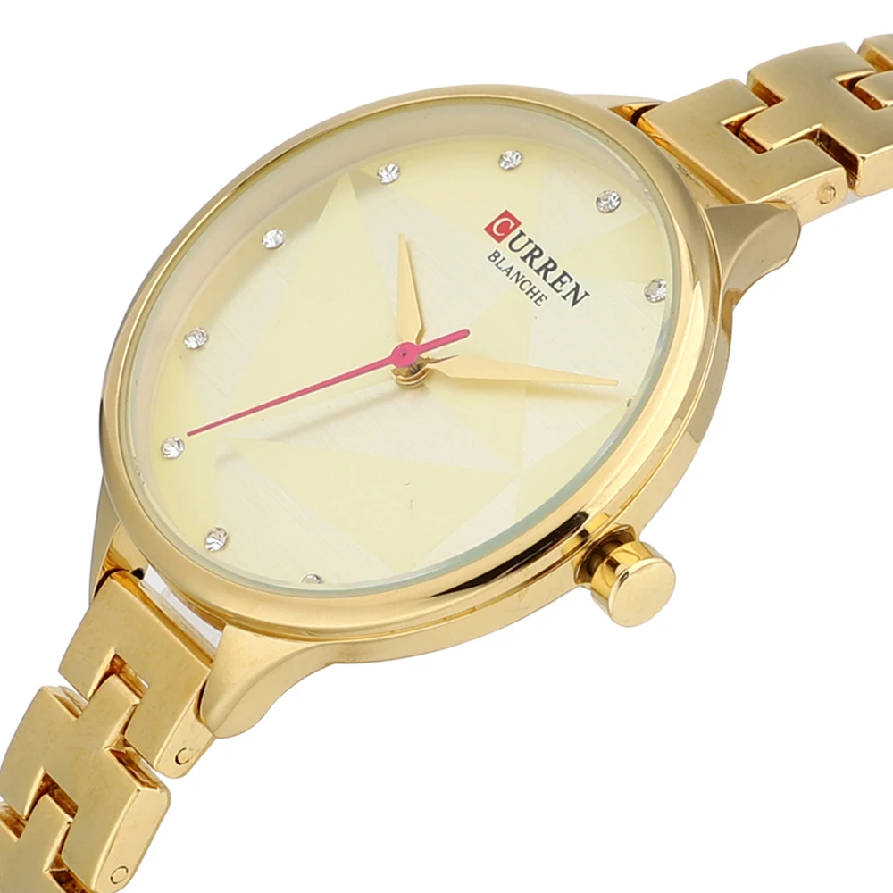Curren женские часы Топ бренд класса люкс водонепроницаемые модные браслет Donna Orologio