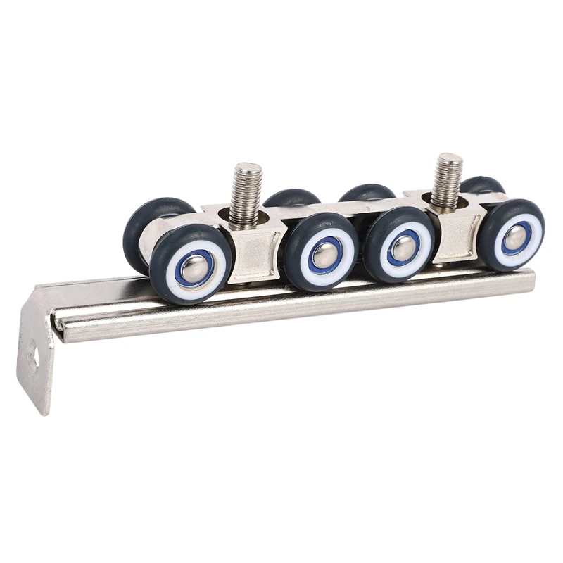 

CSS Hardware Slide Doors Pulley, Hanging Rail Wheel,Sliding Door Closet Hardware Kit Door Wheels Roller Hangers Roller