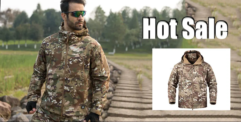 SINAIRSOFT,, одежда для охоты, для улицы, Акула, кожа, тактическая, millitary, флисовая куртка, костюм для мужчин, водонепроницаемая, Боевая куртка
