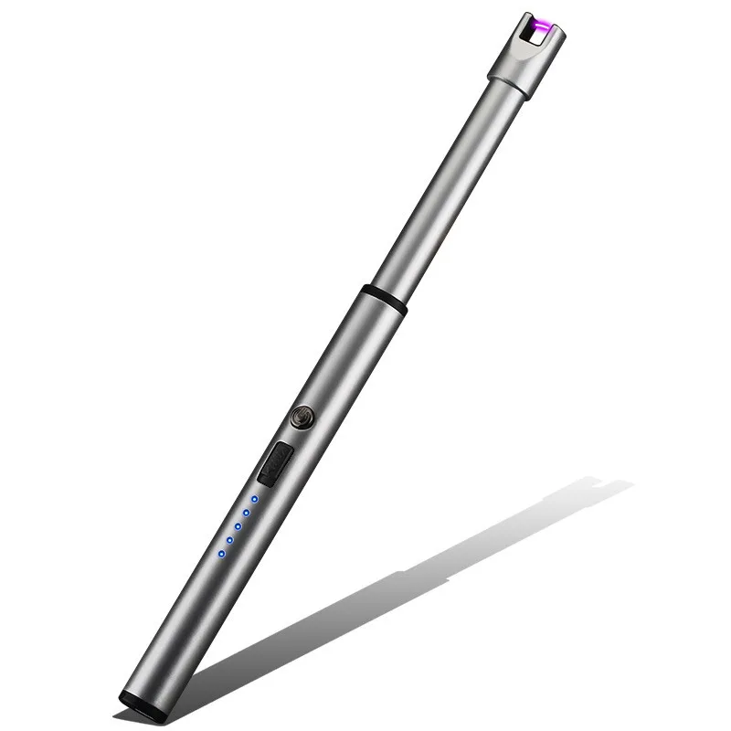 

Safety Long Candle Kitchen Electric USB Lighters BBQ Rechargeable Windproof Hose Torch Electric Plasma Arc Lighters Smoking
