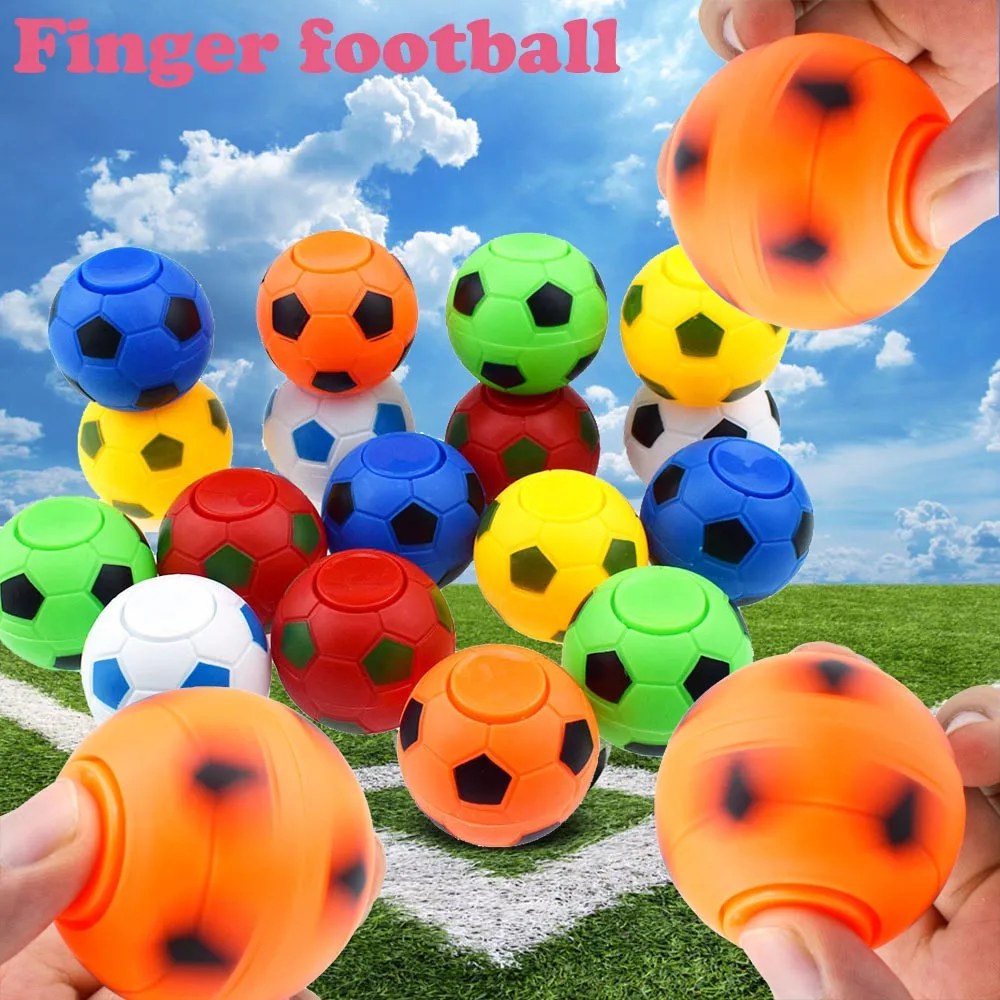 2018 Finge футбол игровой ручной Спиннер фокус СДВГ EDC Anti Stress игрушка Гироскопическая