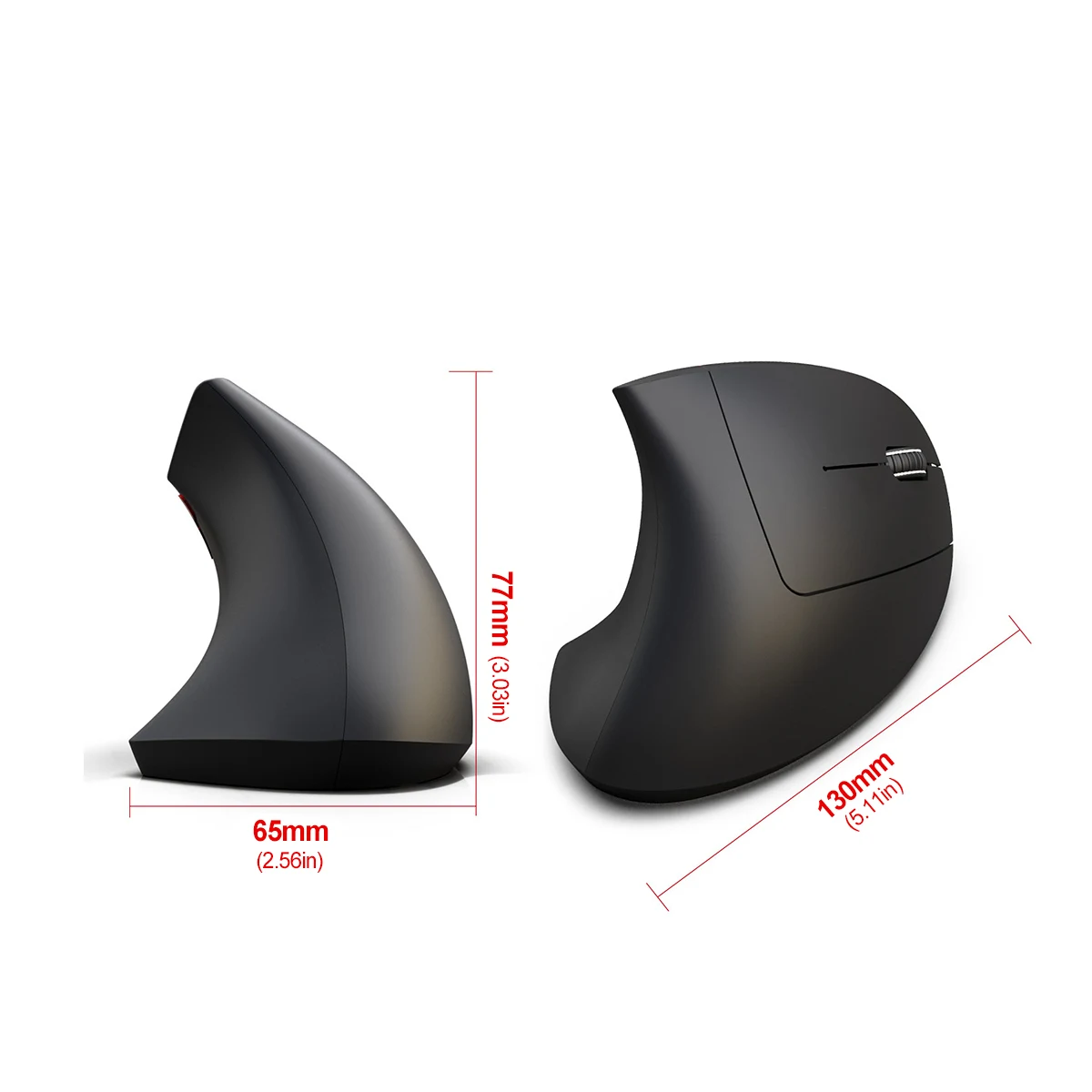 

bluetooth 3.0 Wireless Vertical Mouse Ergonomic Vertical Gaming Mouse 2400DPI USB Optical Mice Mouse For Computer PC Laptop