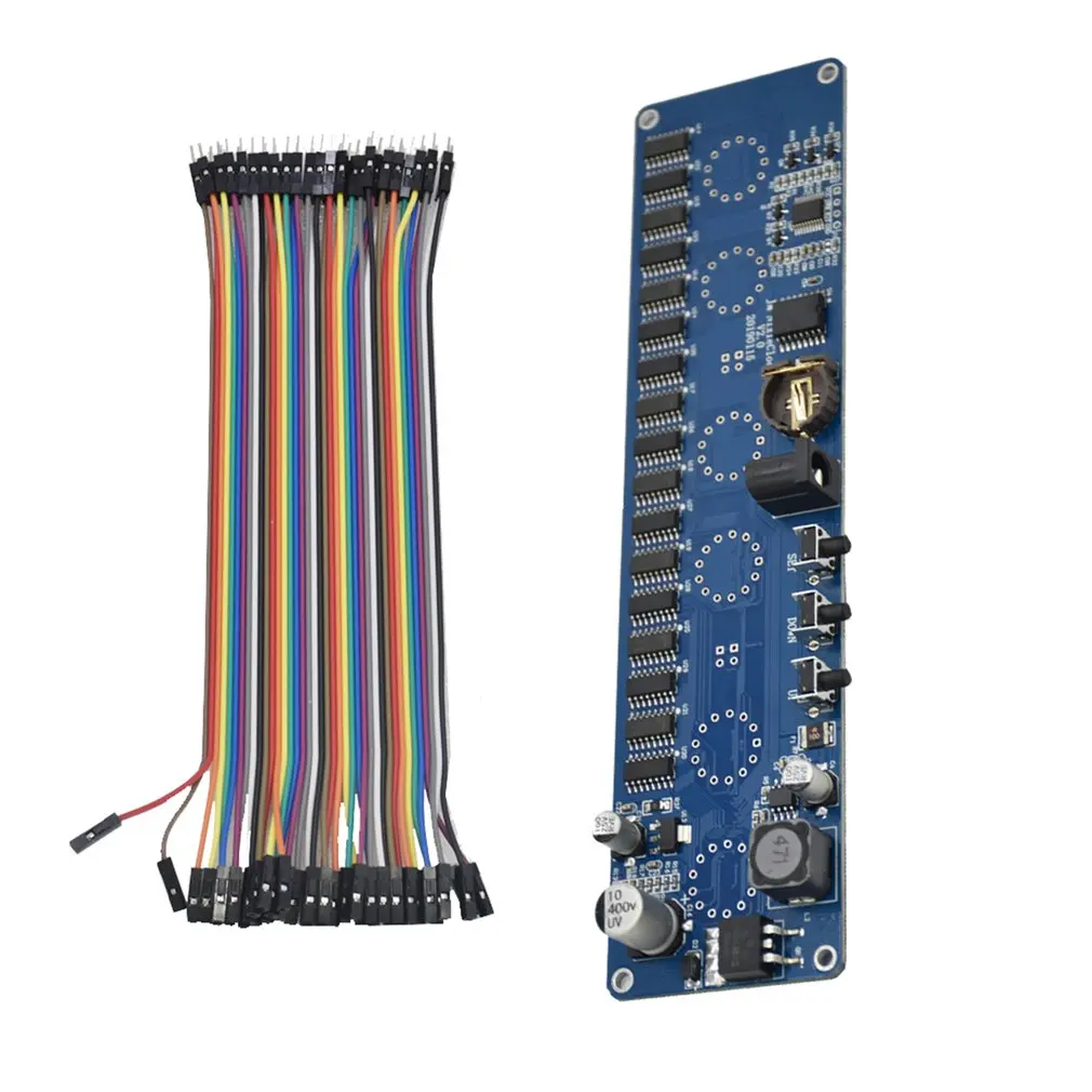 STM8S005 Control DC 12V 1A Electronic IN14 Nixie Tube digital LED Clock gift Circuit Board PCBA RGB Lamp Chip IC Micro USB | Обустройство