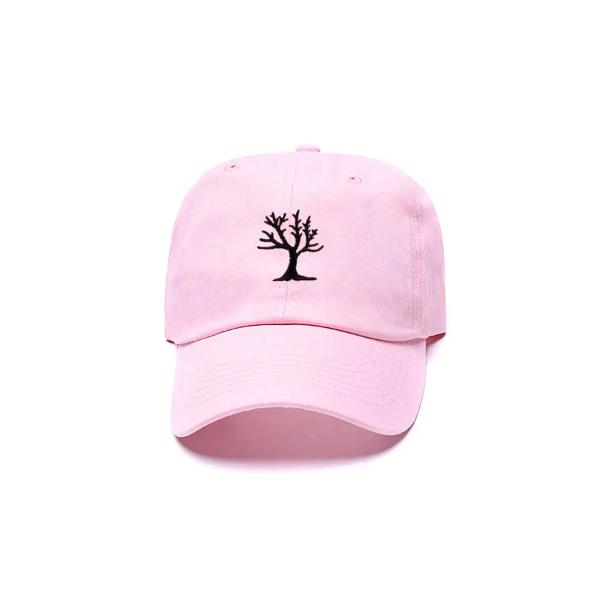 100% хлопковая бейсбольная Кепка с вышивкой большого дерева для папы бейсболка без