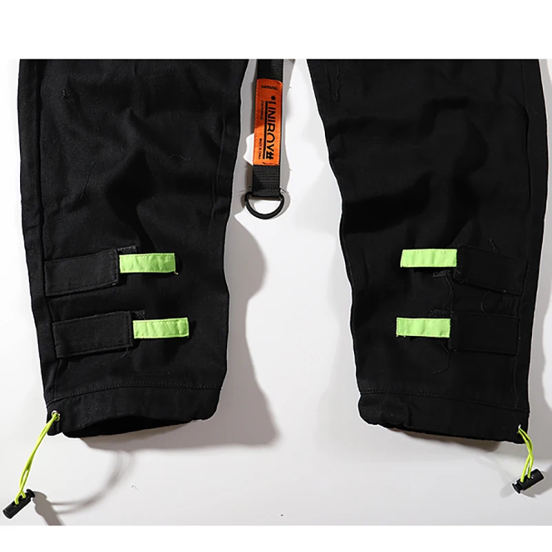 Мужские длинные спортивные брюки в стиле хип хоп с карманами|Повседневные брюки|