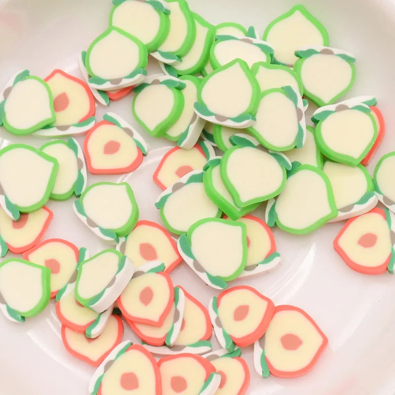 65 г персиковый банан авокадо в форме суши полимеры глиняные ломтики