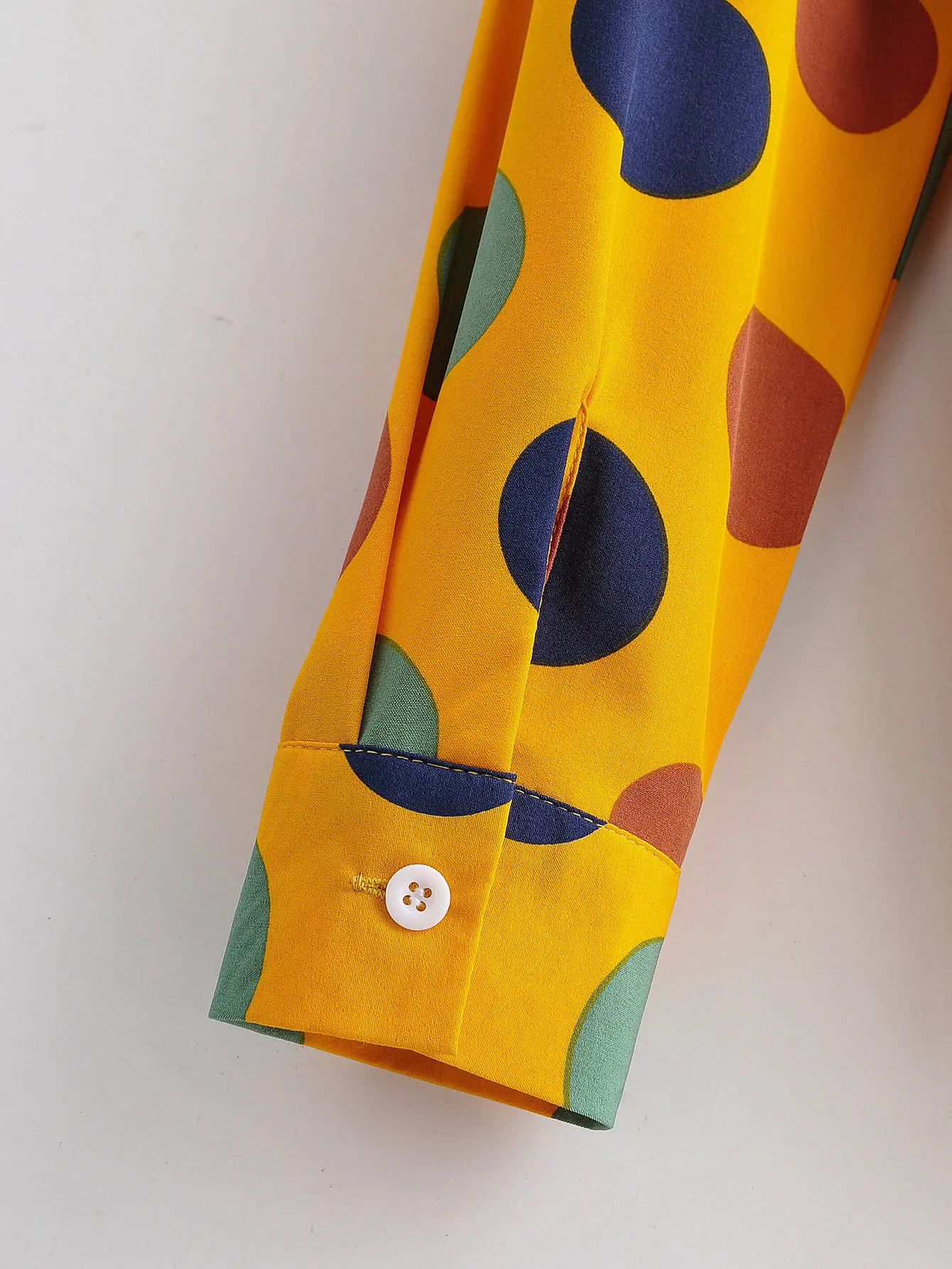 Женская офисная блузка с бантом на воротнике Весенняя Повседневная Блузка в