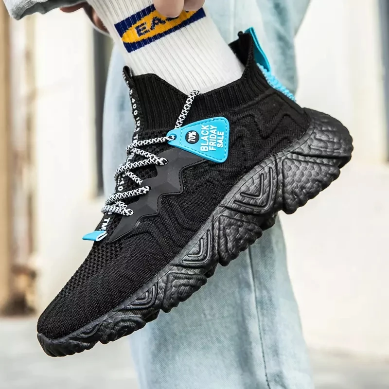 

Lightweight Sock Men Sneakers Fashion Running Shoes Breathable Mesh Casual Shoes Sport Shoes Male Outdoor Walking Shoes