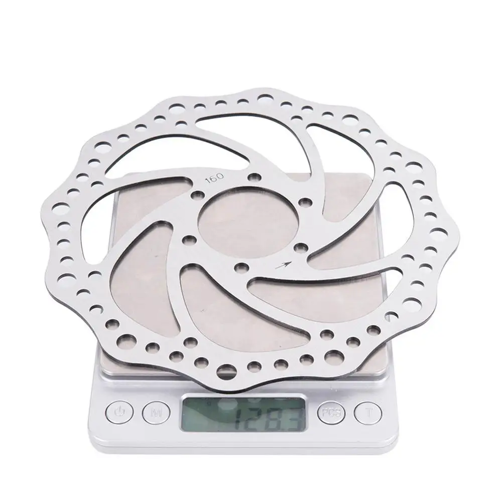 160 мм Велосипедный тормозной ротор велосипедный дисковый с 6 болтами из