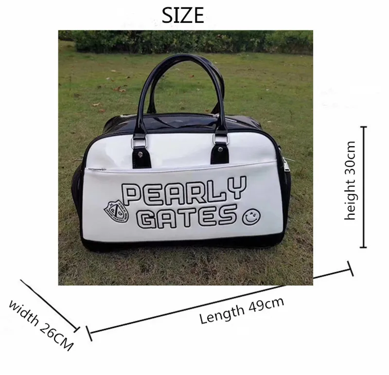 Новый Smilling лицо PG Гольф одежда сумка с одним плечом водонепроницаемый PU