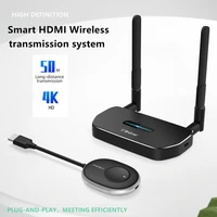 4k wireless hdmi compatible transmitter and receiver ultra hd video audio extender converter adapter for laptopphone to hdtv