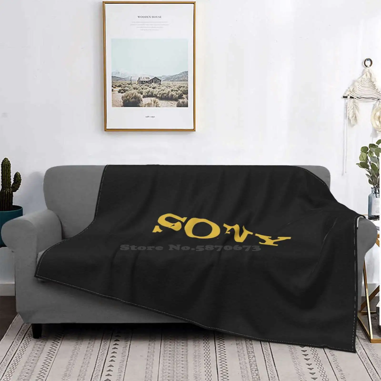 

Lo mejor para comprar manta portátil de viaje, suave y cálida, suéter para Sony