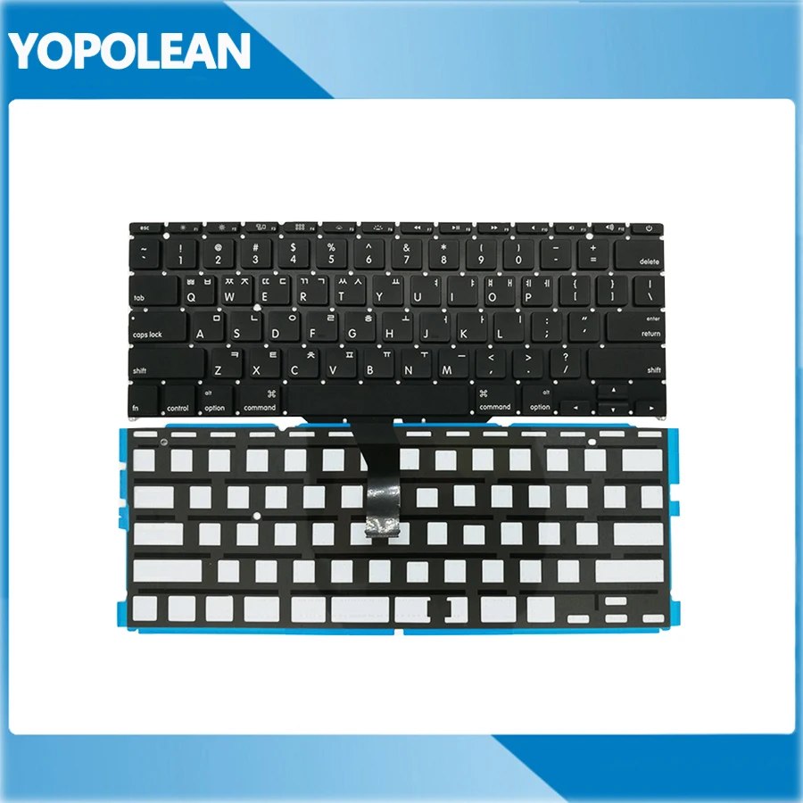 Новая Корейская клавиатура + Подсветка для Macbook Air 11 дюймов A1465 A1370 2011-2015 лет 5