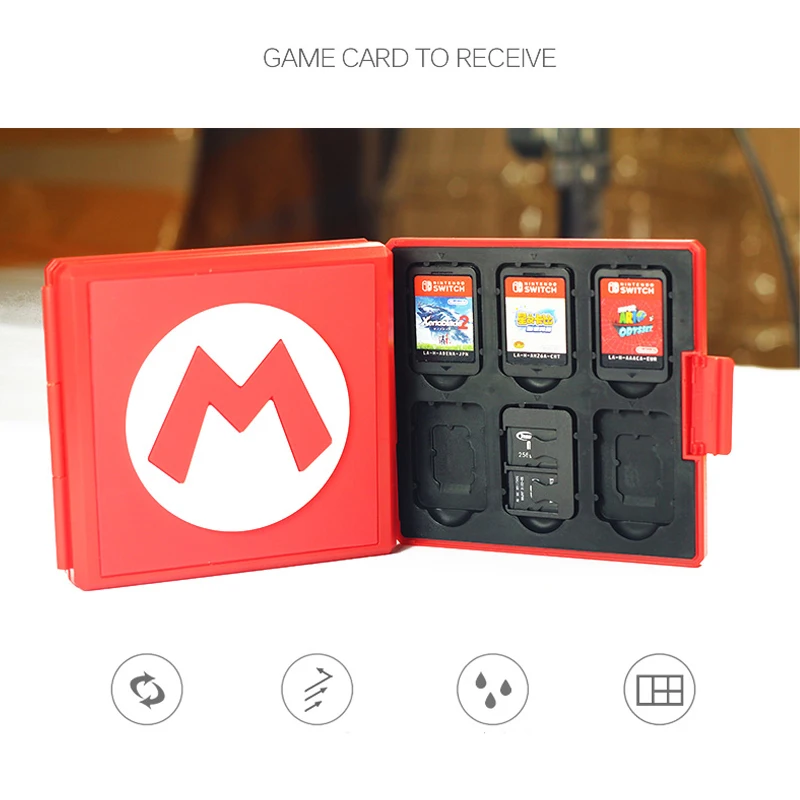 12 в 1 чехол-переключатель для nintendo s Портативный переключатель nintendo переключатель хранение карт для игр nintendo Switch