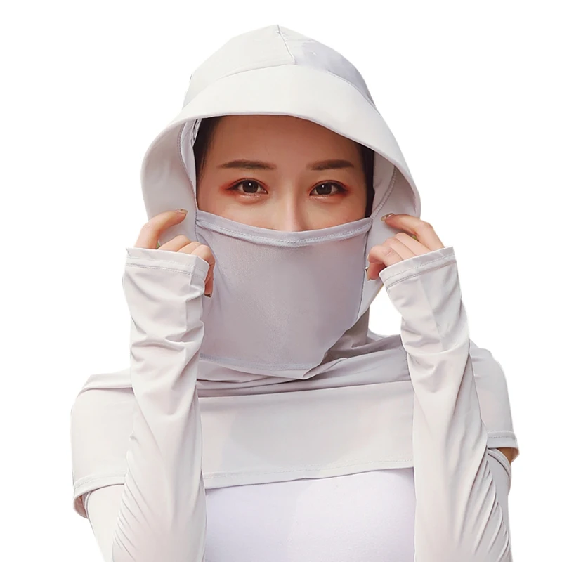 Новая маска для лица шапка Солнцезащитная дышащая многофункциональная