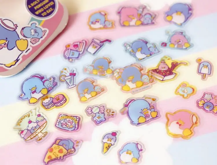 1 упаковка новые милые консервированные наклейки Sanrio серии наклейки "Мелодия" Дневник этикетка наклейка s Декор Скрапбукинг DIY стикер s игрушка подарок