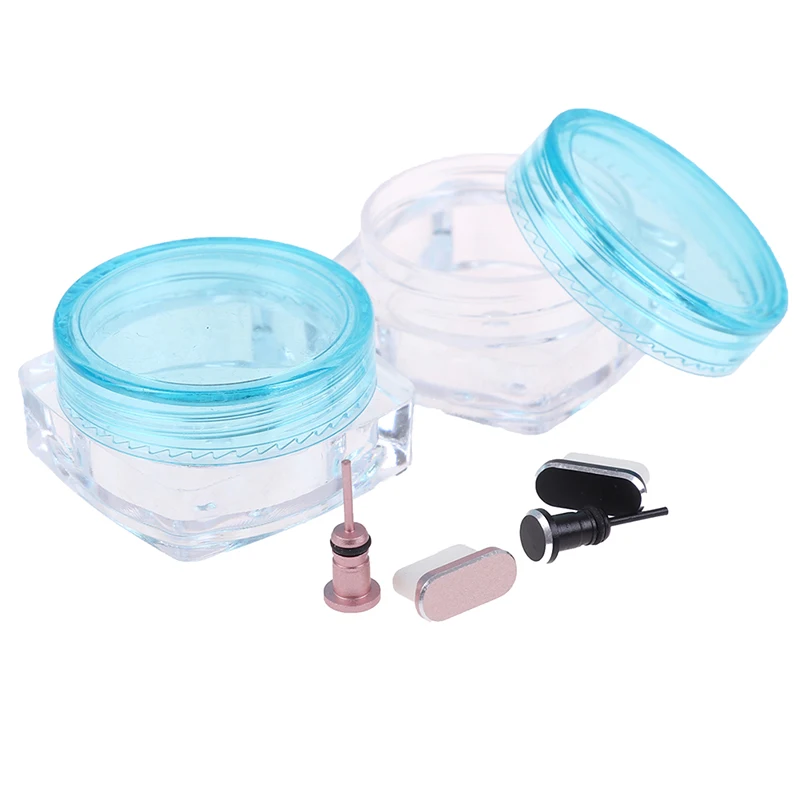 1pc Anti Dust Plugs Type-C Charging Holes 3.5mm Headphone Jacks Silicone Type C Port Protection Dust Plug For Smartphone