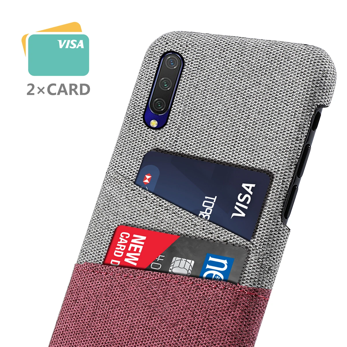 Для Xiaomi Mi CC9e/CC9 чехол для задней панели ультра тонкий Fit Жесткий ПК телефон против
