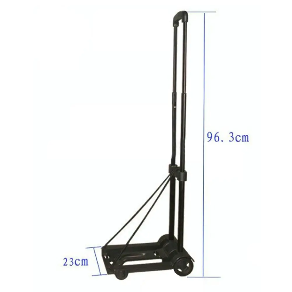 Портативная тележка для путешествий складная багажа переносная с колесами