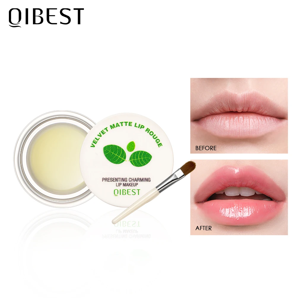 

Прозрачный бальзам для губ QIBEST, увлажняющая Гигиеническая помада, снимает сухость, защищает Уход за губами, антирастрескивающий блеск для г...