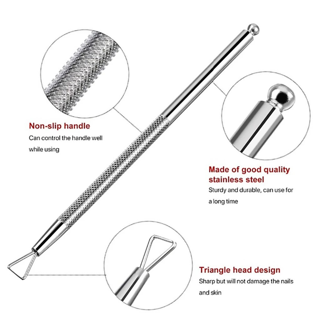 Нержавеющая сталь прочный УФ-гель для дизайна ногтей жидкость снятия лака