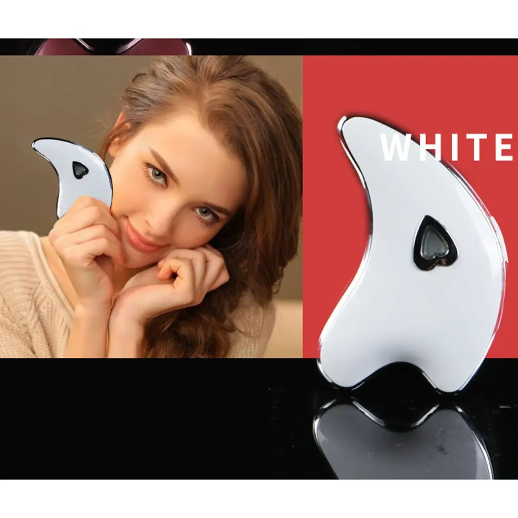 

Face scraping massager electric scratching usb rechargeable facial plate body massage face lift winkle remover