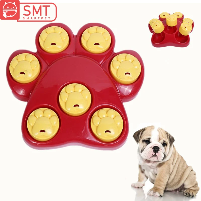 Игрушка для домашних питомцев игрушки головоломки собак увеличение IQ медленный